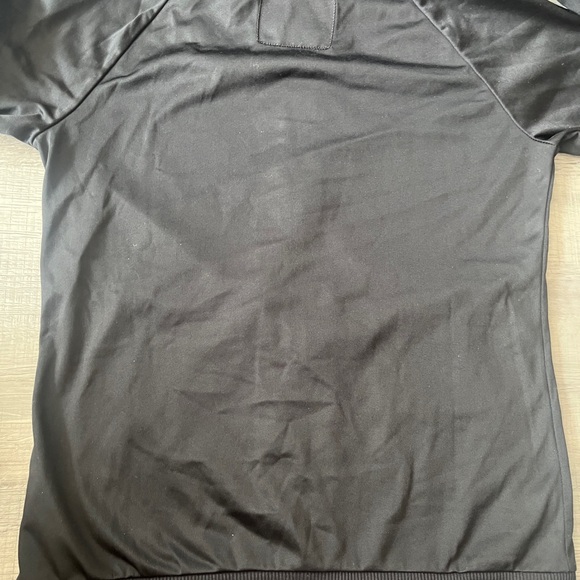 Adidas Black Jacket with Signature Stripes - Picture 4 of 5